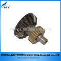 high quality custom brass worm wheel worm shaft